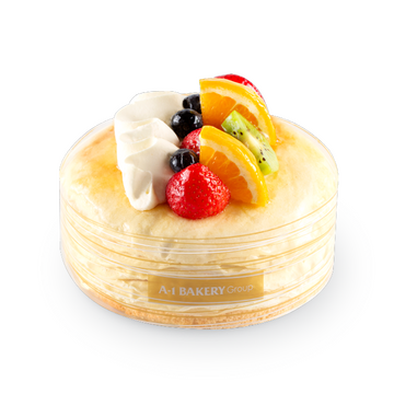 Hokkaido Milk Mille Crepes with Mix Fruits (15cm)