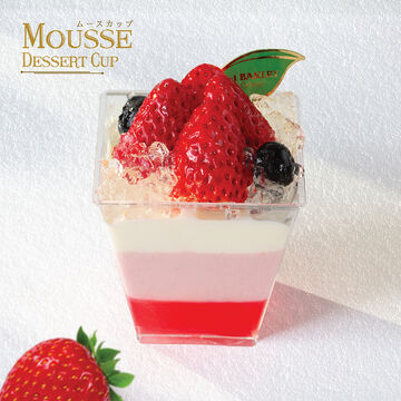 Strawberry Fairyland (Amaou Strawberry Jelly & Mousse  Dessert Cup)