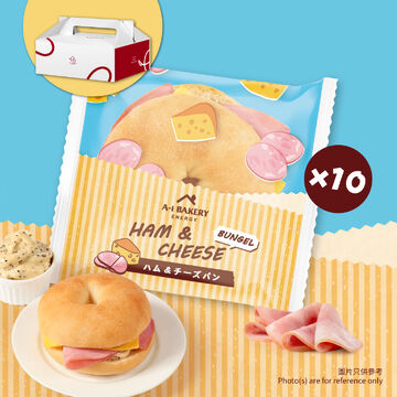 【網購限定】芝士火腿麵包圈 (10件)